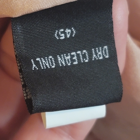 HYPE Vintage Silk Embroidered Dress Coat, Mauve/Wine/Pink, Size Large - Picture 11 of 15